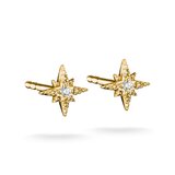 Thomas Sabo H2370-M01-14 Star Stud Earrings Gold-Plated Women