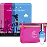 Σετ δώρου Escada Island Kiss, eau de toilette 30ml + τσάντα καλλυντικών
