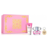 Σετ δώρου Versace Bright Crystal, eau de toilette 90ml + λοσιόν σώματος 100ml + μπρελόκ