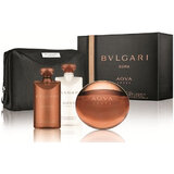 Bvlgari Aqva Amara Σετ δώρου, eau de toilette 100ml + aftershave balm 75ml + αφρόλουτρο 75ml + τσάντα καλλυντικών