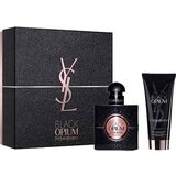 Yves Saint Laurent Opium Black σετ δώρου, αρωματικό νερό 30ml + λοσιόν σώματος 50ml