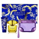 Σετ δώρου Versace Yellow Diamond Intense, αρωματικό νερό 90ml + λοσιόν σώματος 100ml + τσάντα