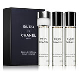 Chanel Bleu de Chanel Eau de Parfum, 3 x 20ml (3 x αναπλήρωση)