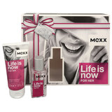 Mexx Life Is Now for Her Gift σετ, eau de toilette 15ml + λοσιόν σώματος 50ml