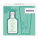 Σετ δώρου Mexx Pure for Men, eau de toilette 30ml + αφρόλουτρο 50ml