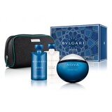 Bvlgari Aqva Atlantiqve Σετ δώρου, eau de toilette 100ml + aftershave balm 75ml + αφρόλουτρο 75ml + τσάντα