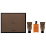 Gucci Guilty Absolute Σετ δώρου, αρωματικό νερό 50ml + βάλσαμο μετά το ξύρισμα 50ml + αφρόλουτρο 50ml