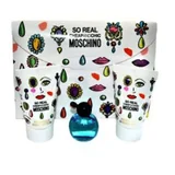 Σετ δώρου Moschino So Real Cheap & Chic, eau de toilette 4,9ml + αφρόλουτρο 25ml + λοσιόν σώματος 25ml