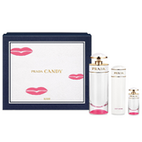 Σετ δώρου Prada Candy Kiss, αρωματικό νερό 80ml + αρωματικό νερό 7ml + λοσιόν σώματος 75ml