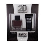 Antonio Banderas Seduction in Black Gift set, eau de toilette 100ml + aftershave balm 75ml