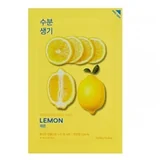 Toning sheet mask Lemon (Pure Essence Mask Sheet) 20 ml