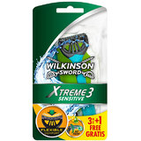 Ξυραφάκι μιας χρήσης για άντρες Wilkinson Xtreme3′Sensitive 4 τεμ