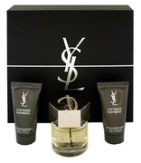 Σετ δώρου Yves Saint Laurent L'Homme, eau de toilette 60ml + aftershave balm 50ml + αφρόλουτρο 50ml