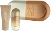Σετ δώρου Carolina Herrera 212 VIP Rose, αρωματικό νερό 50ml + λοσιόν σώματος 100ml