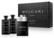 Σετ δώρου Bvlgari Man Black Cologne, eau de toilette 100ml + aftershave 75ml + αφρόλουτρο 75ml + τσάντα καλλυντικών