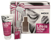 Mexx Life Is Now for Her Gift σετ, eau de toilette 15ml + λοσιόν σώματος 50ml