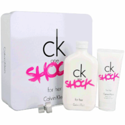 Calvin Klein CK One Shock for Her Gift σετ, eau de toilette 200ml + λοσιόν σώματος 100ml