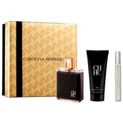 Σετ δώρου Carolina Herrera CH για άντρες, eau de toilette 100ml + aftershave balm 100ml + eau de toilette 10ml