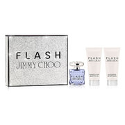 Σετ δώρου Jimmy Choo Flash, αρωματικό νερό 100ml + λοσιόν σώματος 100ml + αφρόλουτρο 100ml