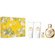 Versace Eros Pour Femme Σετ δώρου, Eau de Parfum 100 ml + Γαλάκτωμα σώματος 100ml + Αφροντούς 100ml + Eau de Parfum 5ml