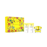 Σετ δώρου Versace Yellow Diamond, eau de toilette 50ml + λοσιόν σώματος 50ml + αφρόλουτρο 50ml
