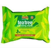 Μαντηλάκια καθαρισμού Tea Tree (Clean sing Wipes) 30 τεμ
