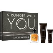 Giorgio Armani Stronger With You Σετ δώρου, eau de toilette 100ml + eau de toilette 15ml + Αφροντούς 75ml