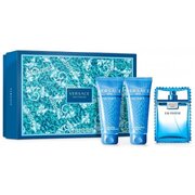 Versace Man Eau Fraiche Σετ δώρου, Eau de Toilette 50ml + Αφροντούς 50ml + aftershave 50ml
