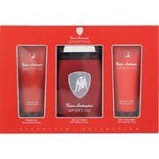 Tonino Lamborghini Sportivo Σετ δώρου, Eau de Toilette 125ml + Αφροντούς 100ml + Aftershave Balm 100ml
