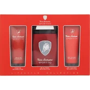 Tonino Lamborghini Sportivo Σετ δώρου, Eau de Toilette 125ml + Αφροντούς 100ml + Aftershave Balm 100ml