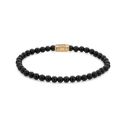 Rebel & Rose Bracelet Black Velvet RR-40108-G-XS ladies
