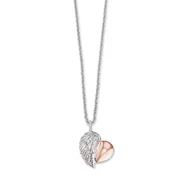 Engelsrufer ERN-LILHEARTWING heart wing ladies necklace 40cm, adjustable