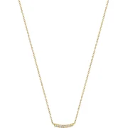 ANIA HAIE NAU004-03YG Magma Curve Ladies Necklace Gold 14K, adjustable