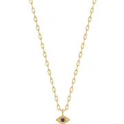 ANIA HAIE N039-02G-L Evil Eye Ladies Necklace, adjustable