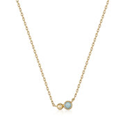 ANIA HAIE N045-02G-AM Spaced Out Ladies Necklace, adjustable