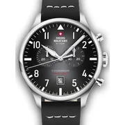 Swiss Military SM34098.05 Vintage Chronograph Mens Watch 43mm 10ATM