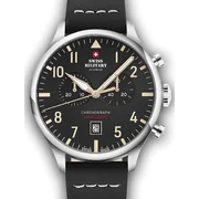 Swiss Military SM34098.08 Vintage Chronograph Mens Watch 43mm 10ATM