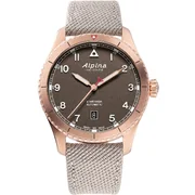 Alpina AL-525BR4S24 Startimer Pilot Automatic Mens Watch 41mm 10ATM