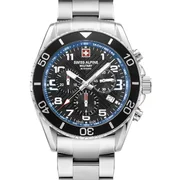 Swiss Alpine Military 7029.9135 Raptor Chronograph Mens Watch 42mm