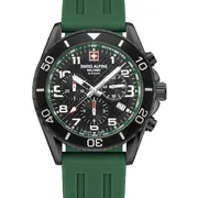 Swiss Alpine Military 7029.9874 Raptor Chronograph Mens Watch 42mm