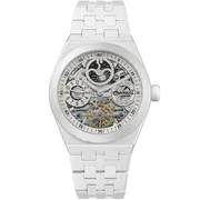 Ingersoll I15103 The Broadway Ceramic Dual Time Automatic Mens Watch 43mm 5ATM