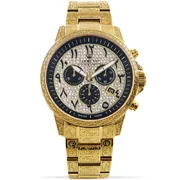 Louis XVI LXVI1096 Palais Royale Arabic Chronograph Mens Watch 43mm 10ATM