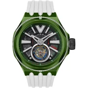 Nubeo NB-6075-08 Mens Watch Messenger Tourbillon Limited 52mm 10ATM