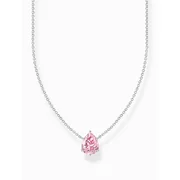 Thomas Sabo KE2213-051-9-L45V Silver necklace w. pink heart pendant 