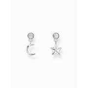 Thomas Sabo H2293-051-14 Silver stud earrings moon and star 