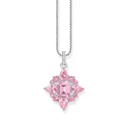 Thomas Sabo PE963-051-9 Silver pendant w. pink-coloured stones 
