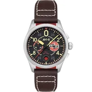 AVI-8 AV-4089-09 Mens Watch Spitfire Lock Chronograph 42mm 5ATM