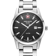 Swiss Alpine Military 7767.1137 Ladies Watch Argos silver black 34mm 10ATM