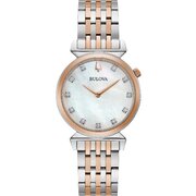 Bulova 98P192 Regatta 11 Diamonds