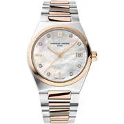 Frederique Constant FC-240MPWD2NH22B Ladies Watch Highlife Ladies Quartz 8 Diamonds Set 31mm 5ATM 